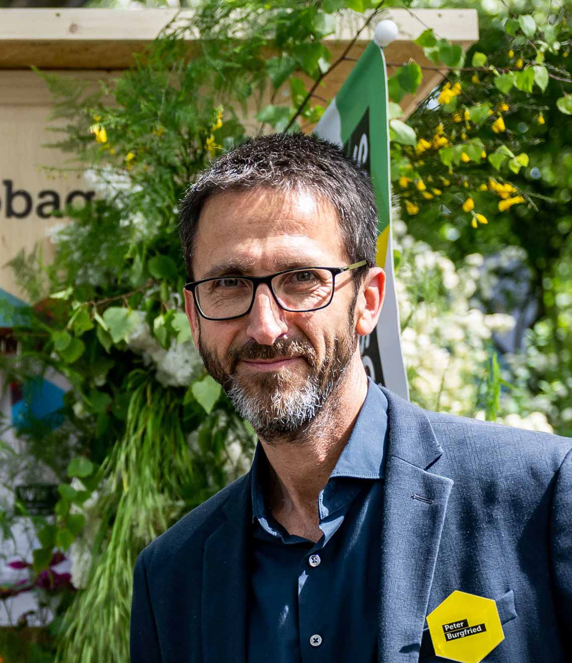 Peter Burgfried, Geschäftsführer Gewobag MB und Koordinator für Städtisch Grün